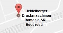 Static map location Heidelberg location Bucharest