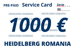 Service CARD - Heidelberg 1000
