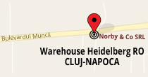 Warehouse Heidelberg Romania from Cluj-Napoca
